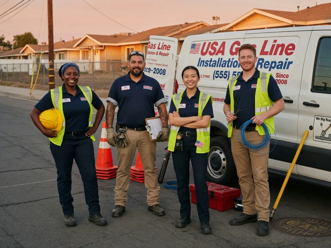 Gas Line Installation company in Imperial, TX